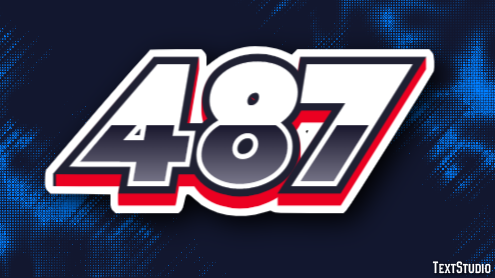 487 Texteffekt