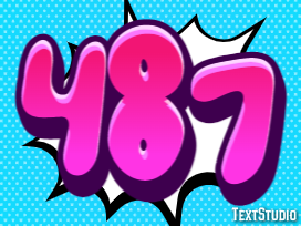 487 Texteffekt