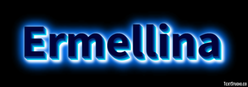 Ermellina Effetto testo