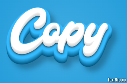 Copy Text Effect