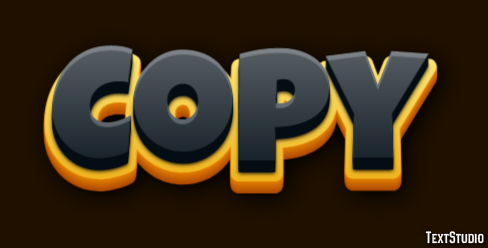 Copy Text Effect