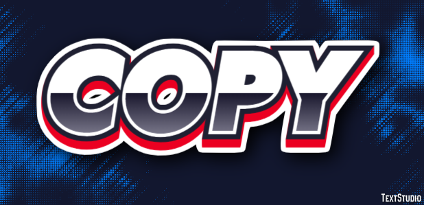 Copy Text Effect