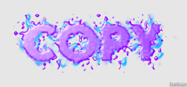 Copy Text Effect