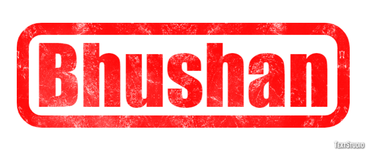 Bhushan Text effect