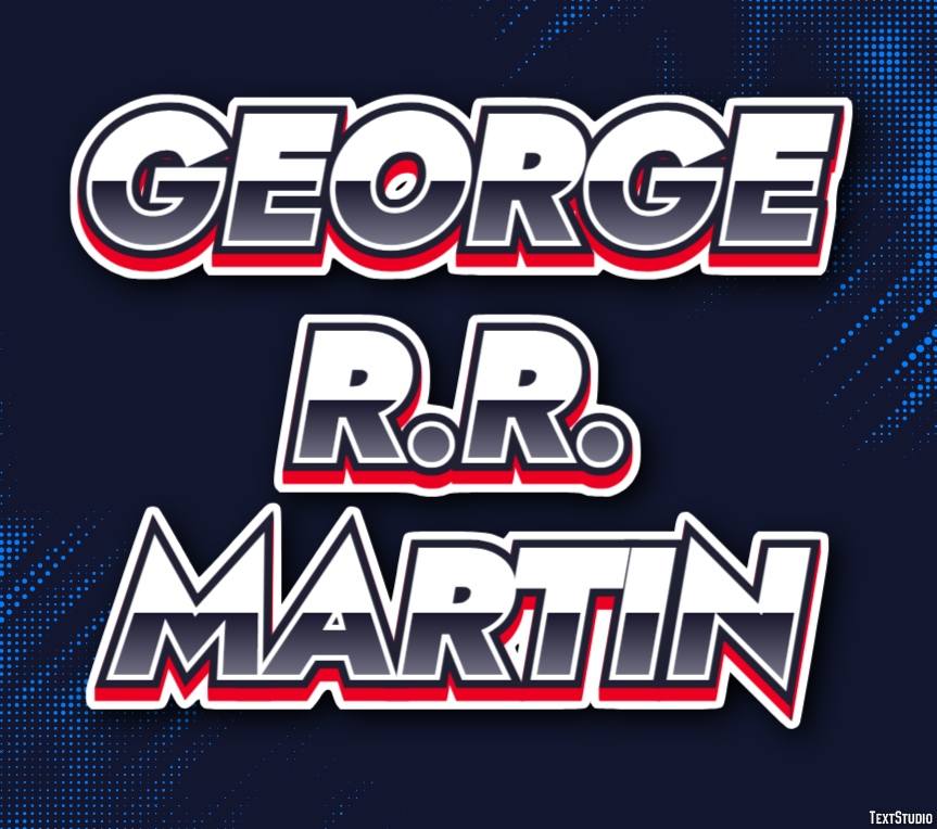 George R.R. Martin Effetto testo