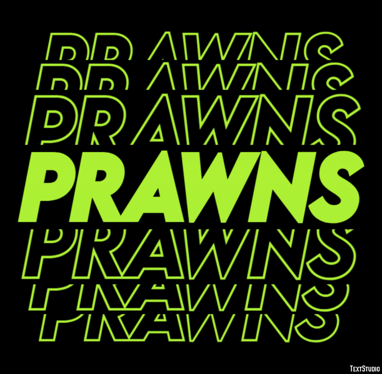 Prawns テキスト効果