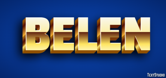 Belen Efecto de Texto