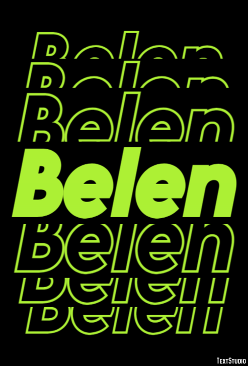 Belen Efekt tekstowy