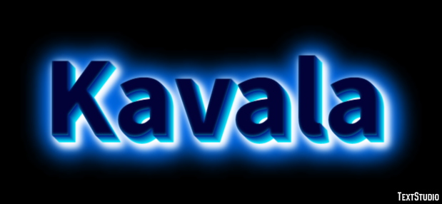 Kavala Efekt tekstowy