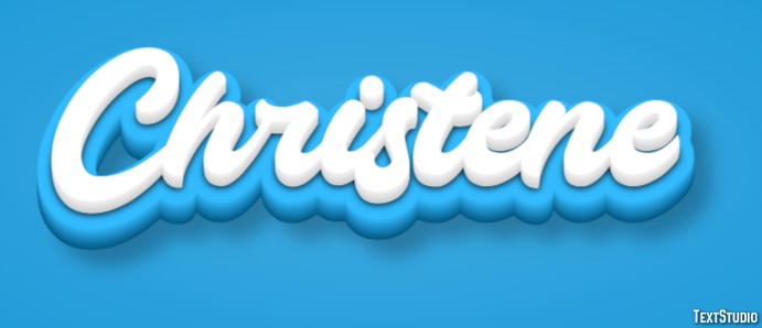 Christene Text Effect