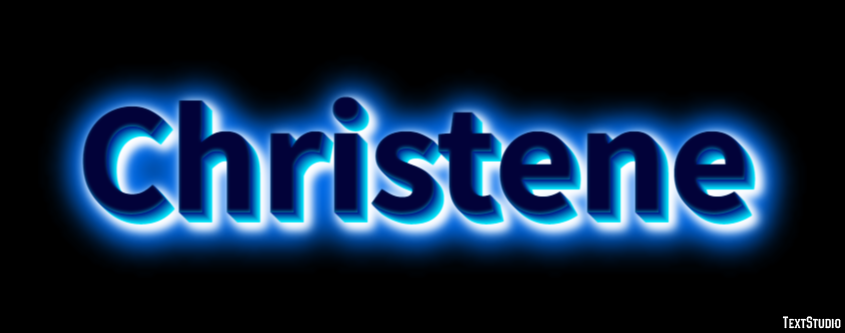 Christene Text effect