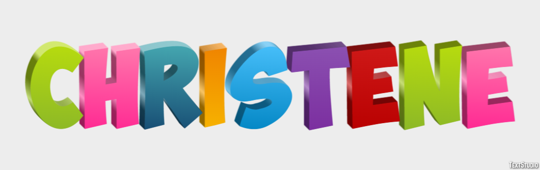 Christene Text effect