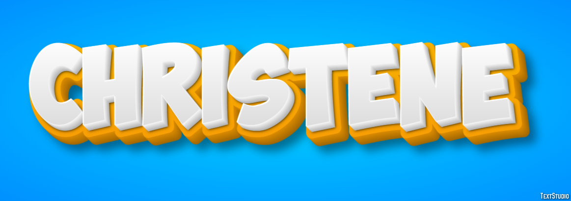 Christene テキスト効果