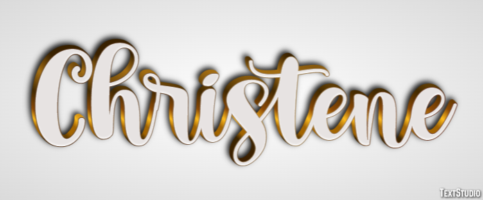 Christene テキスト効果
