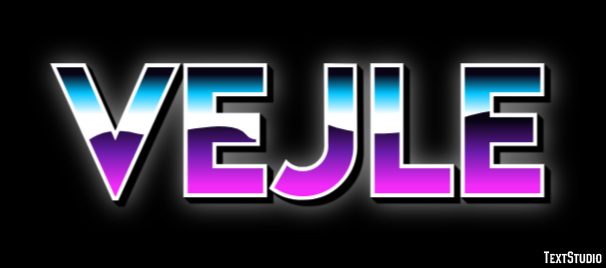 Vejle Text Effect