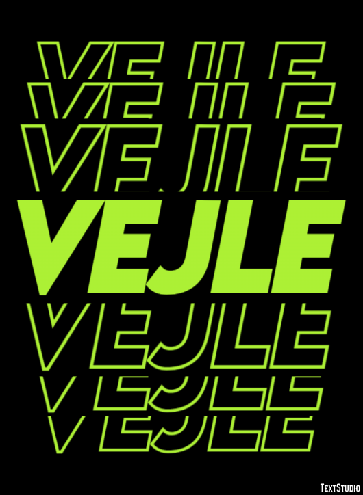 Vejle Text Effect