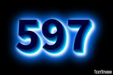 597 テキスト効果