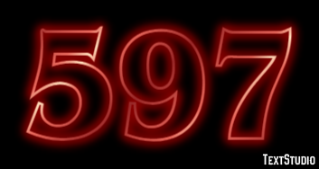 597 テキスト効果
