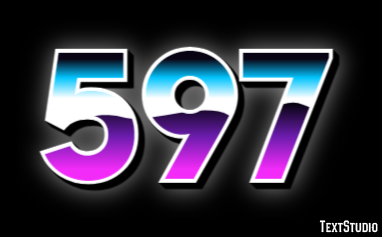 597 テキスト効果