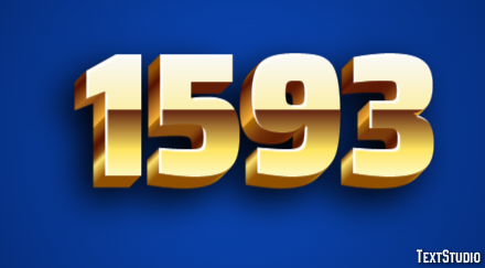 1593 Efekt tekstowy