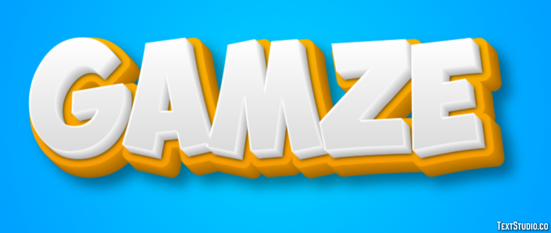 Gamze Tekst Effect