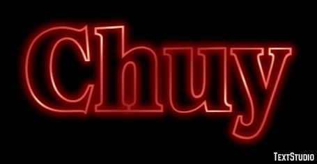 Chuy Effetto testo