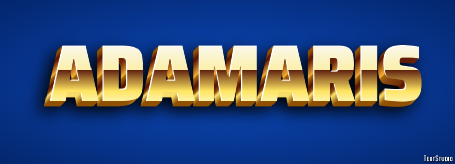 Adamaris Text Effect