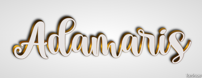 Adamaris Text Effect