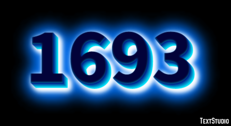 1693 Text effect