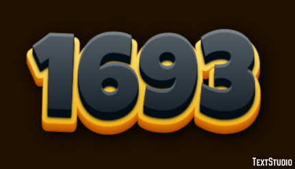 1693 Text Effect