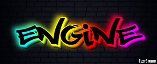 Engine Text Effect