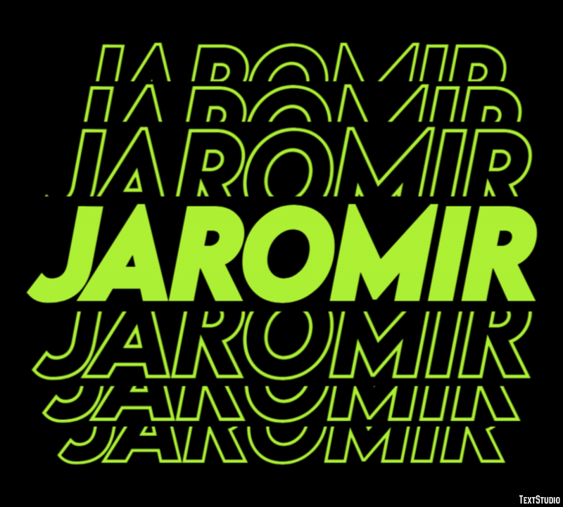 Jaromir Efekt tekstowy