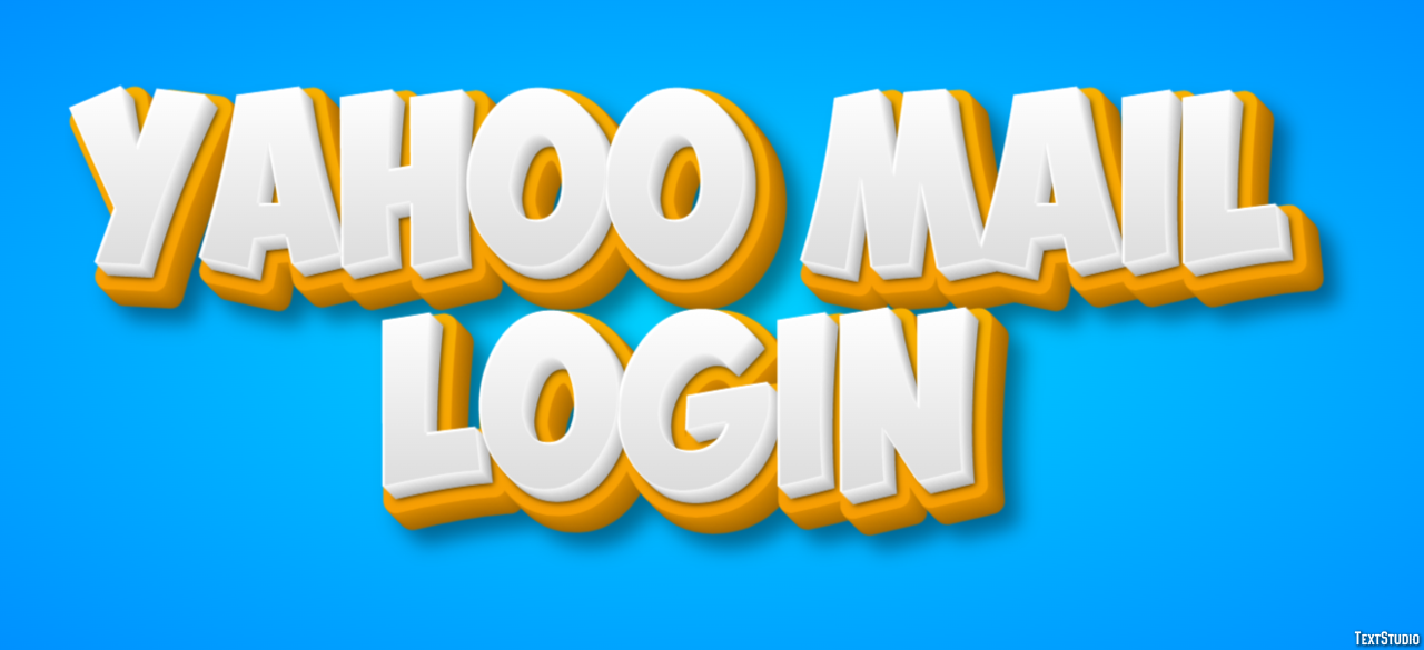 Yahoo Mail Login 文字効果、ロゴデザイン トレンド