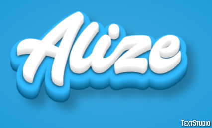 Alize Text Effect