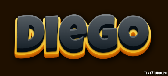 Diego テキスト効果