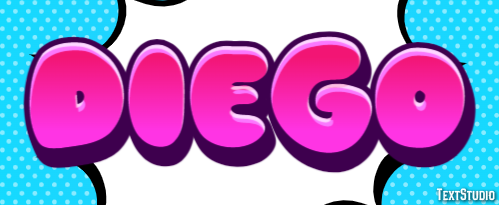 Diego テキスト効果