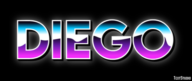 Diego テキスト効果