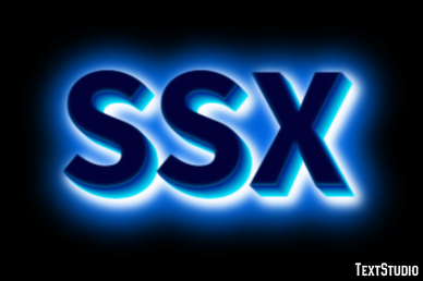 SSX Efekt tekstowy