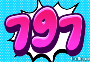 797 Text Effect