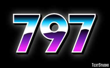 797 Text Effect