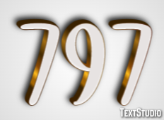797 Text effect