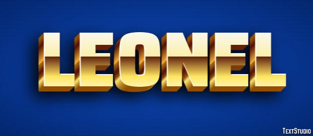 Leonel Texteffekt