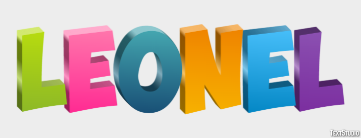 Leonel Texteffekt