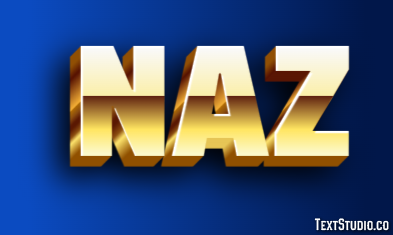 Naz Tekst Effect