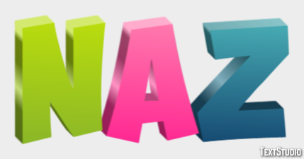 Naz Tekst Effect