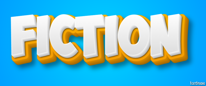 Fiction Texteffekt