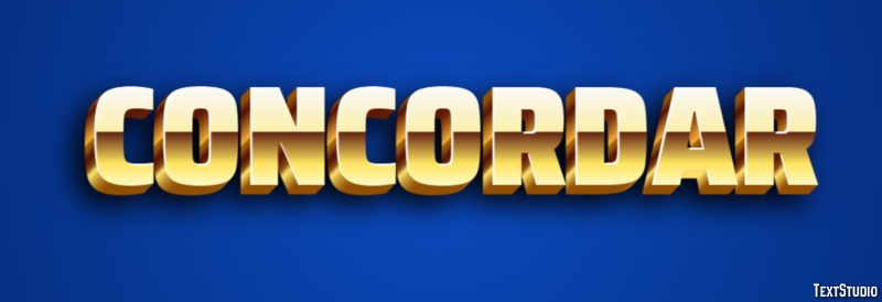 Concordar Efecto de Texto