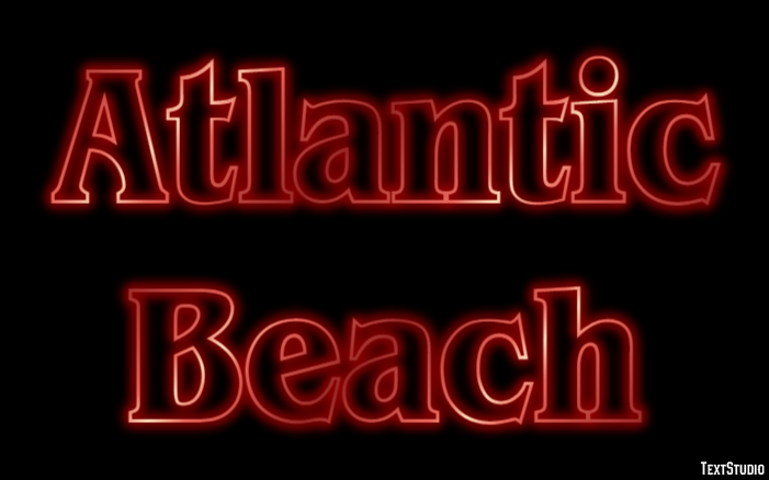 Atlantic Beach Efekt tekstowy
