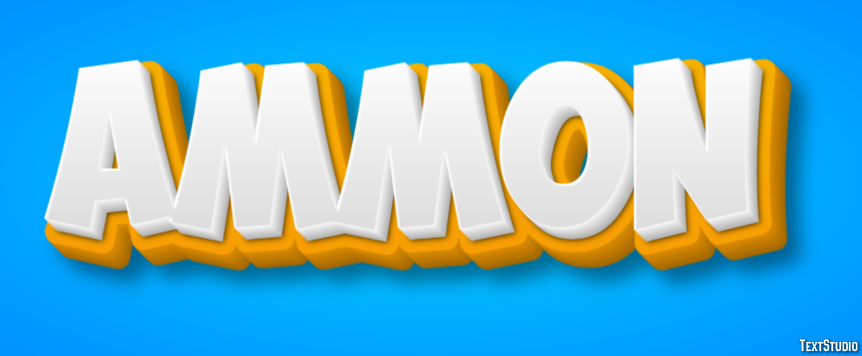Ammon Эффект текста