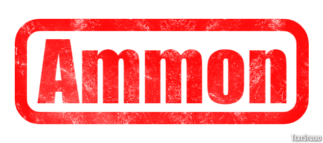 Ammon Text effect